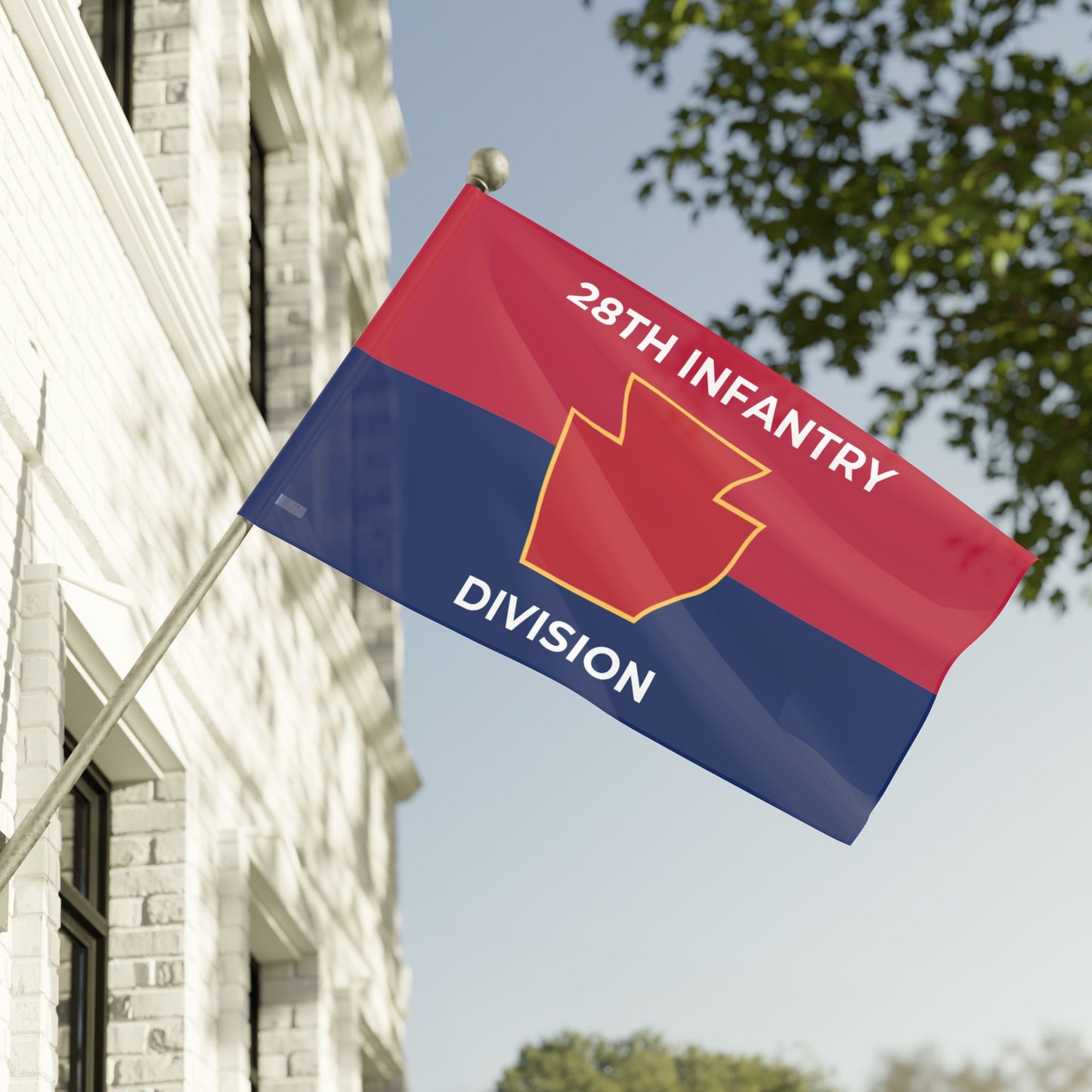 28th Infantry Division Colors House Flag
