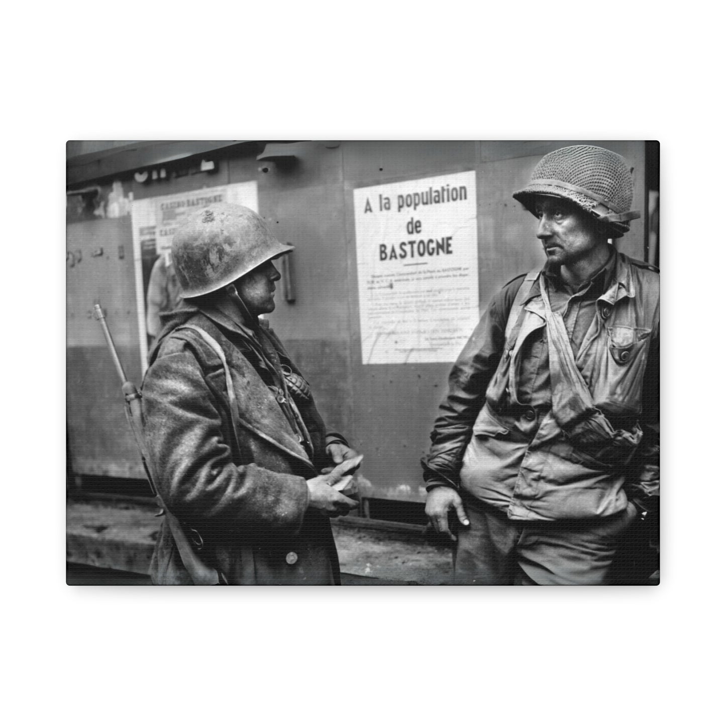 28th ID - WWII - Matte Canvas Art