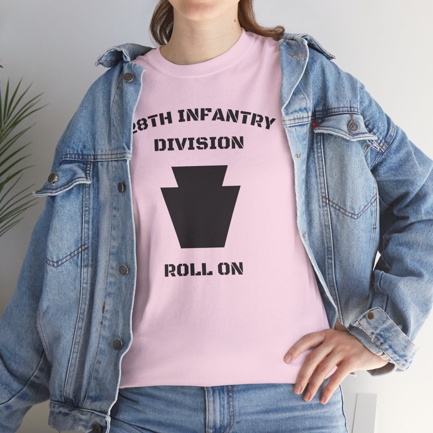 28th ID Keystone Roll On Unisex Cotton T-Shirt