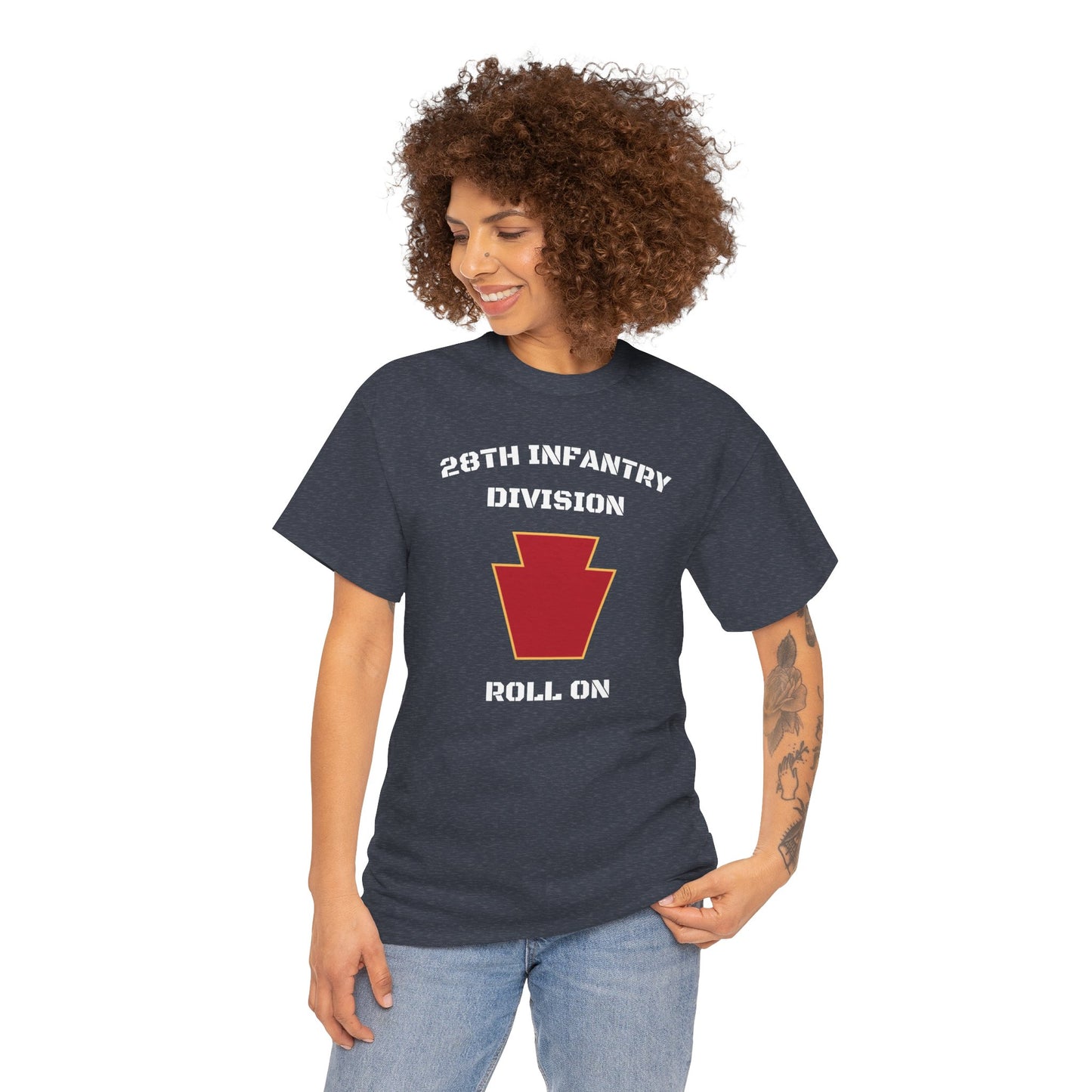 28th ID Keystone Roll On Unisex Cotton T-Shirt