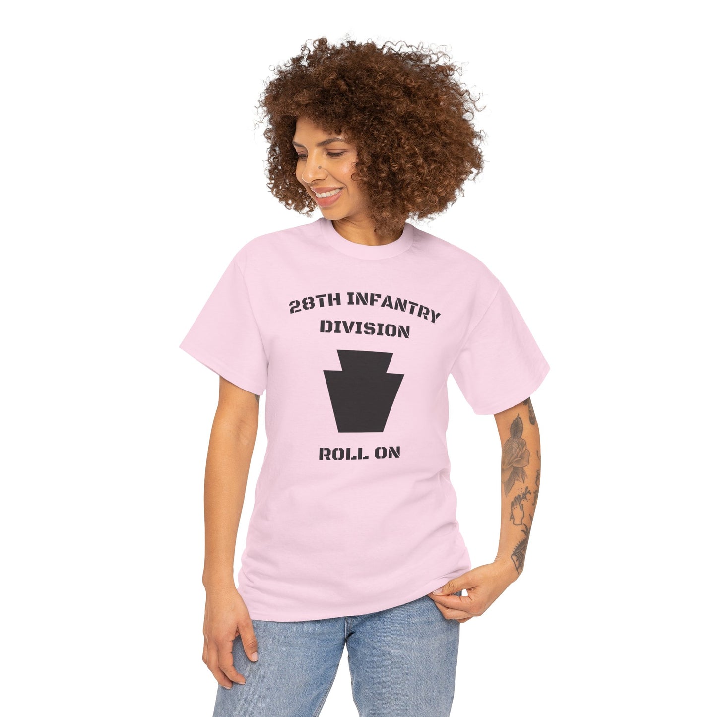 28th ID Keystone Roll On Unisex Cotton T-Shirt