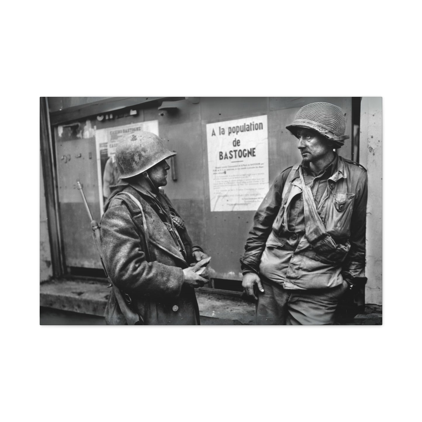 28th ID - WWII - Matte Canvas Art