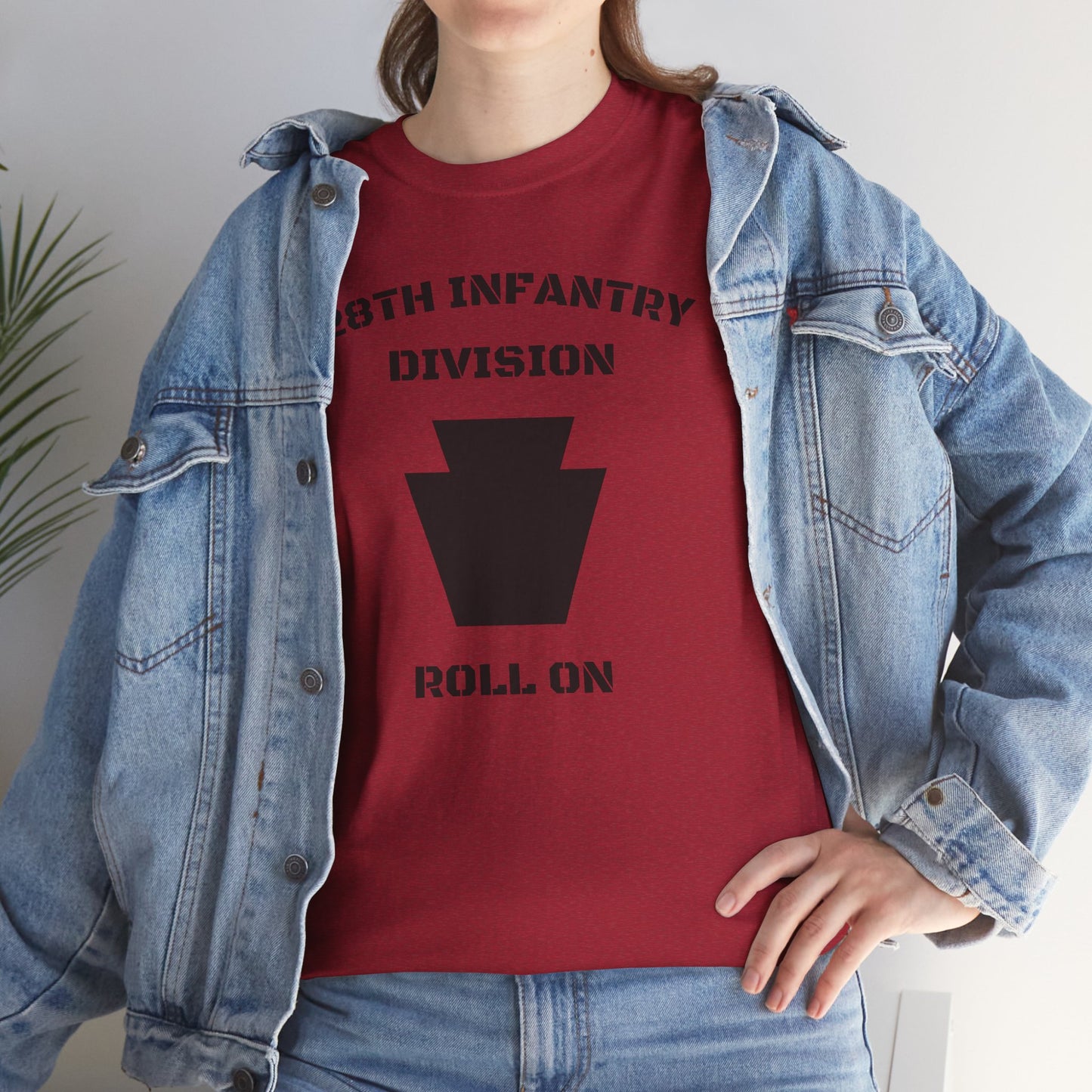 28th ID Keystone Roll On Unisex Cotton T-Shirt