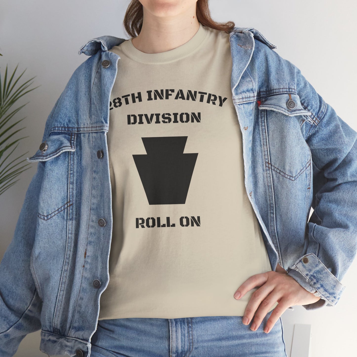 28th ID Keystone Roll On Unisex Cotton T-Shirt