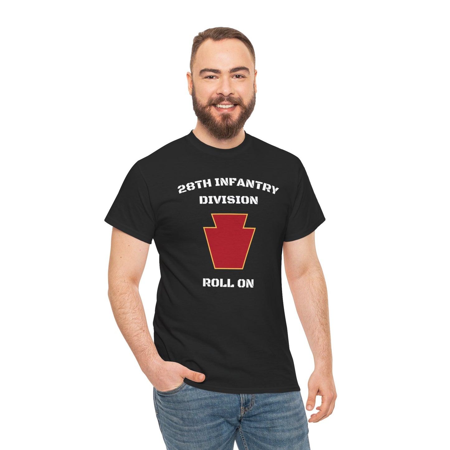 28th ID Keystone Roll On Unisex Cotton T-Shirt