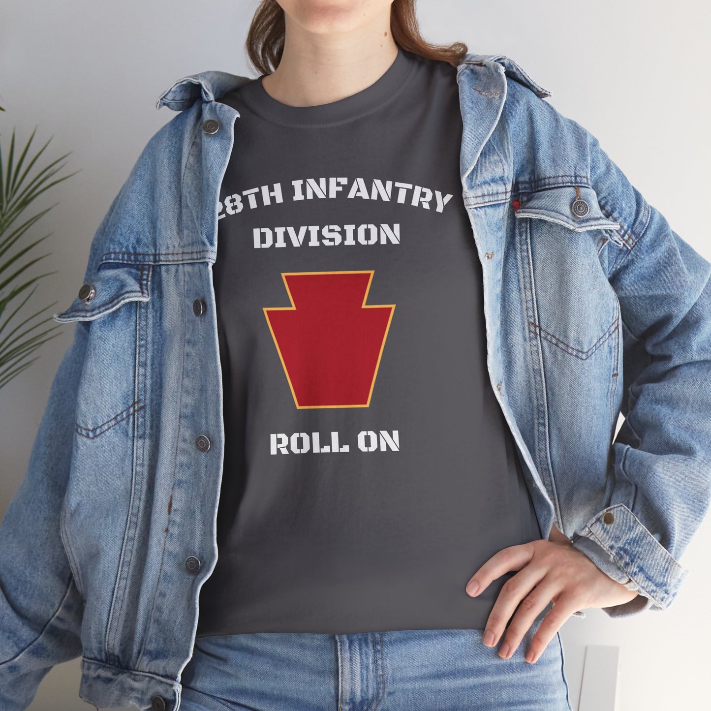 28th ID Keystone Roll On Unisex Cotton T-Shirt