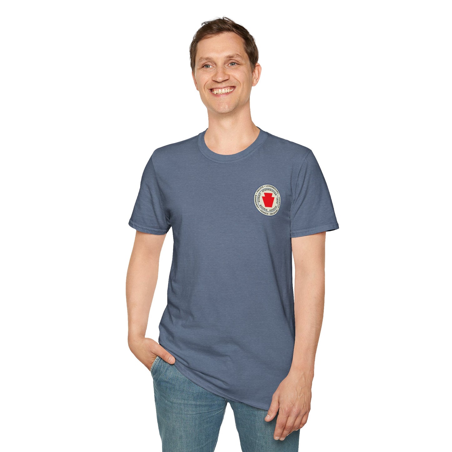 Flag & Keystone - "Roll On" T-Shirt