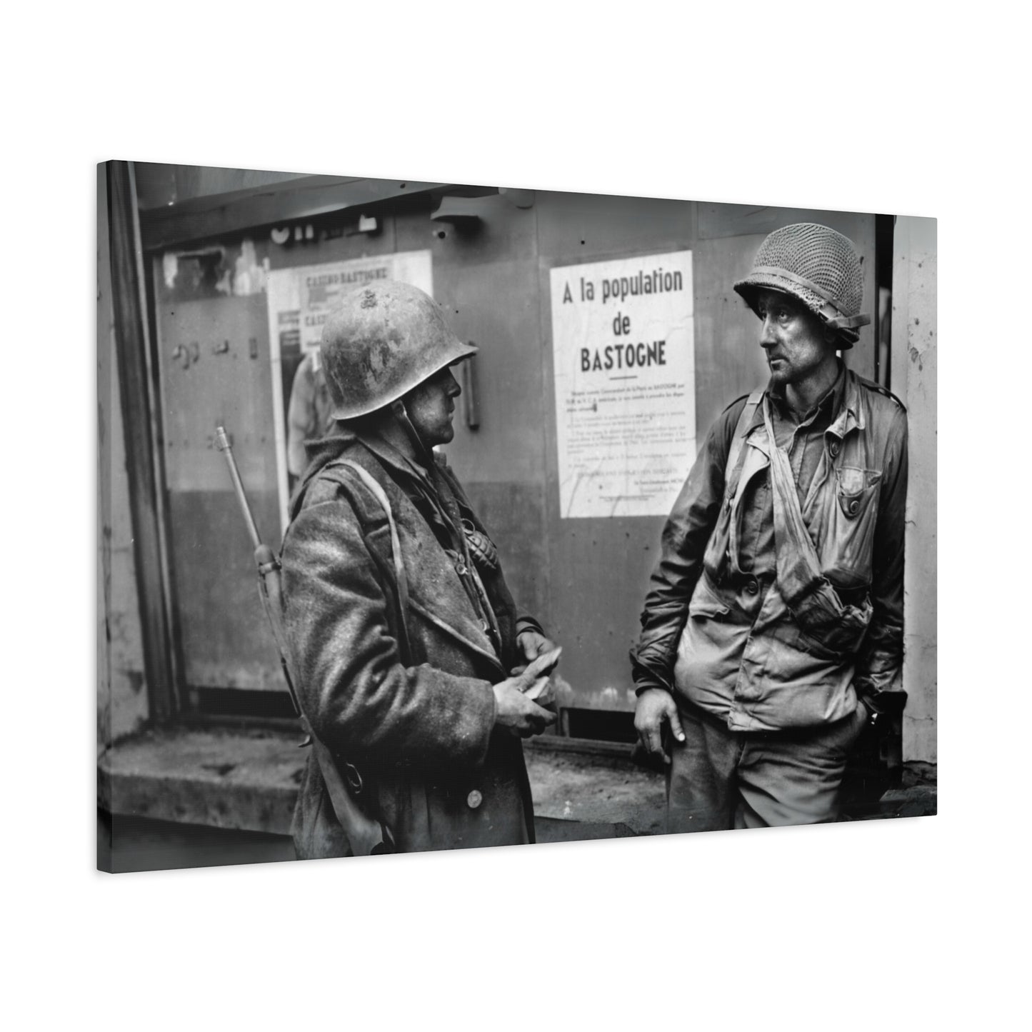 28th ID - WWII - Matte Canvas Art