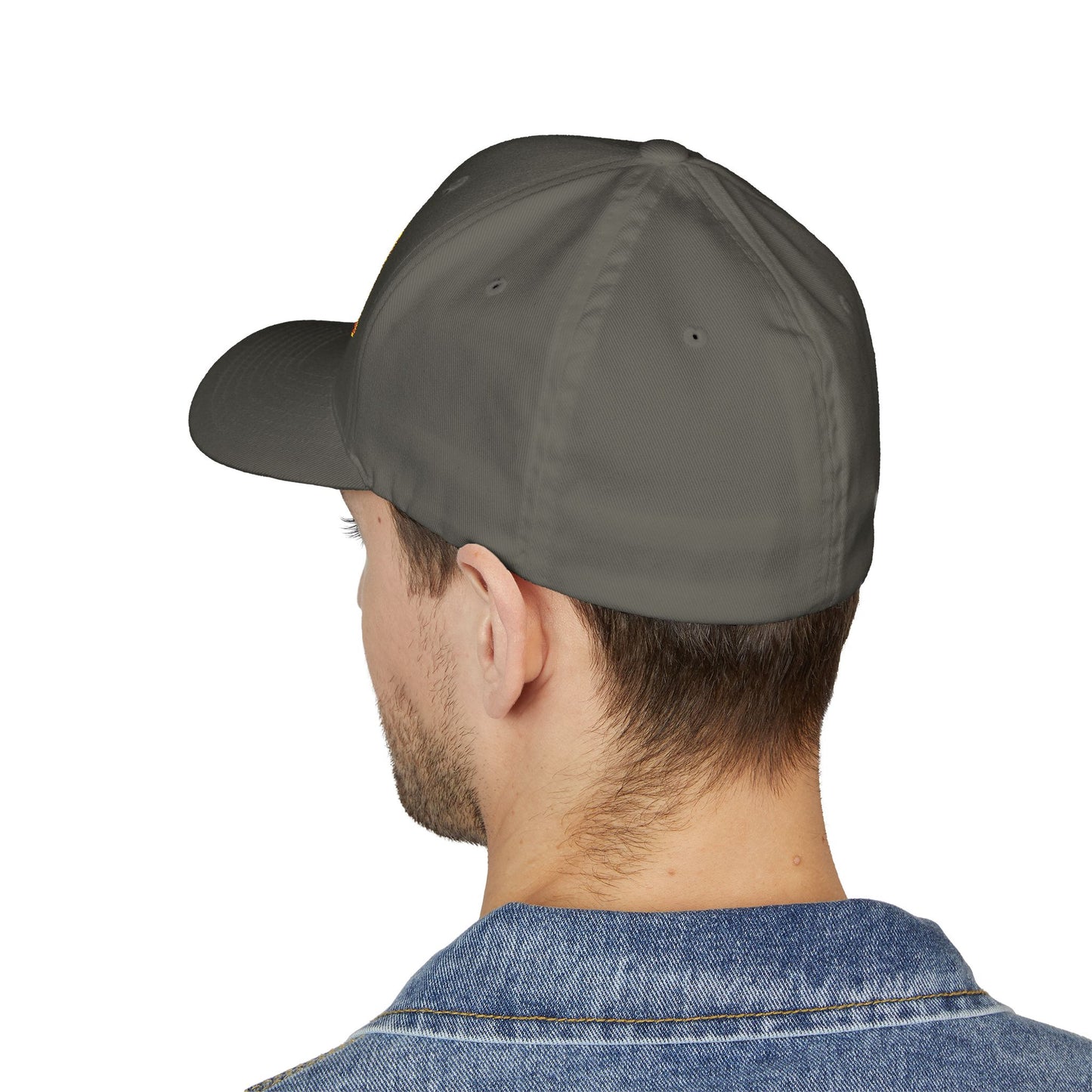 28th Infantry Division Embroidered Red Keystone Closed-Back Hat