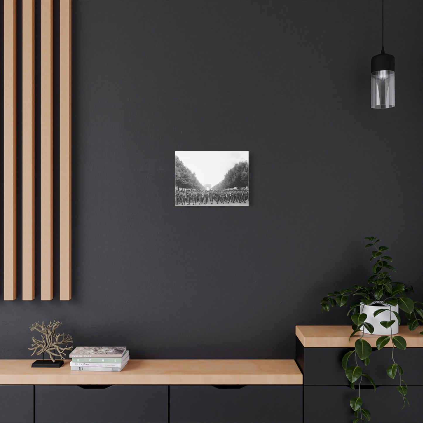 28th ID WWII Historical Military Canvas Wall Art