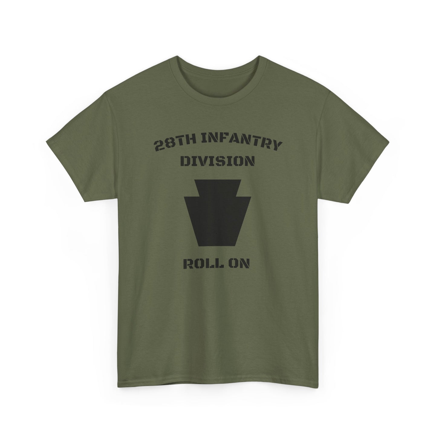 28th ID Keystone Roll On Unisex Cotton T-Shirt