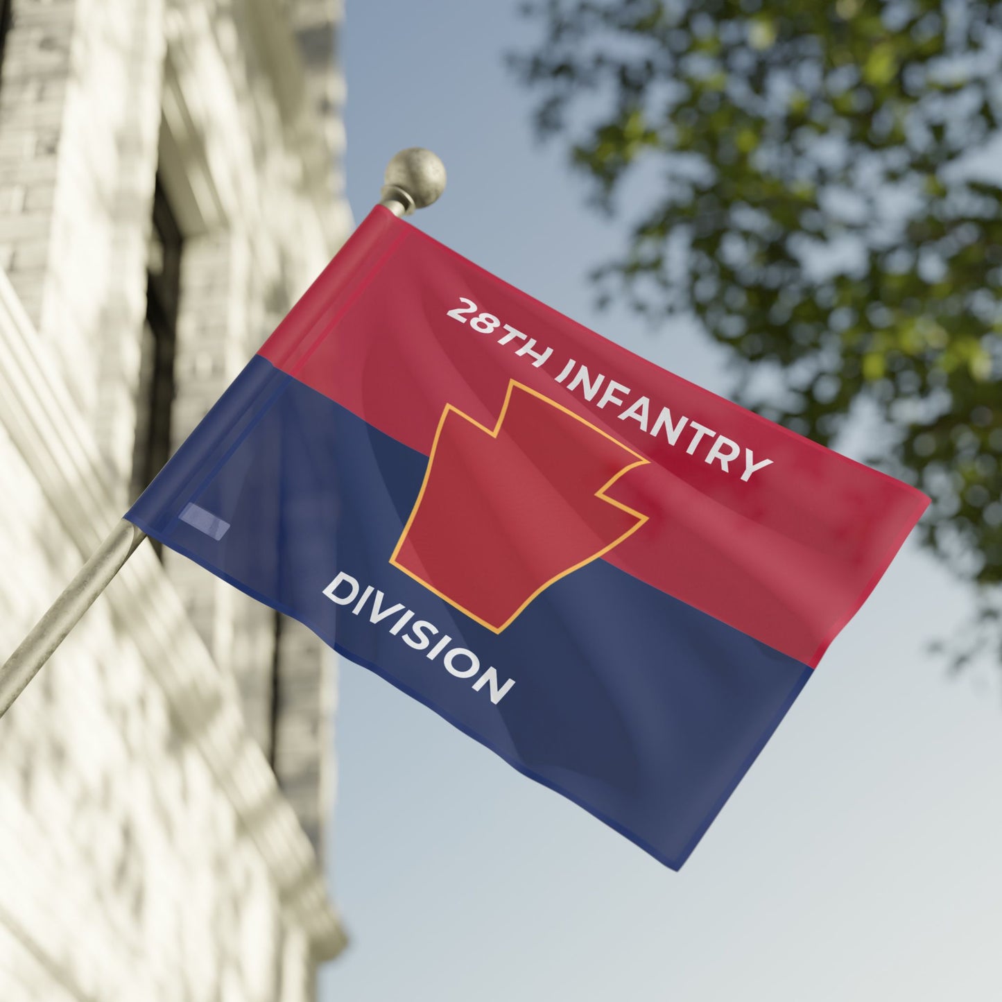 28th Infantry Division Colors House Flag