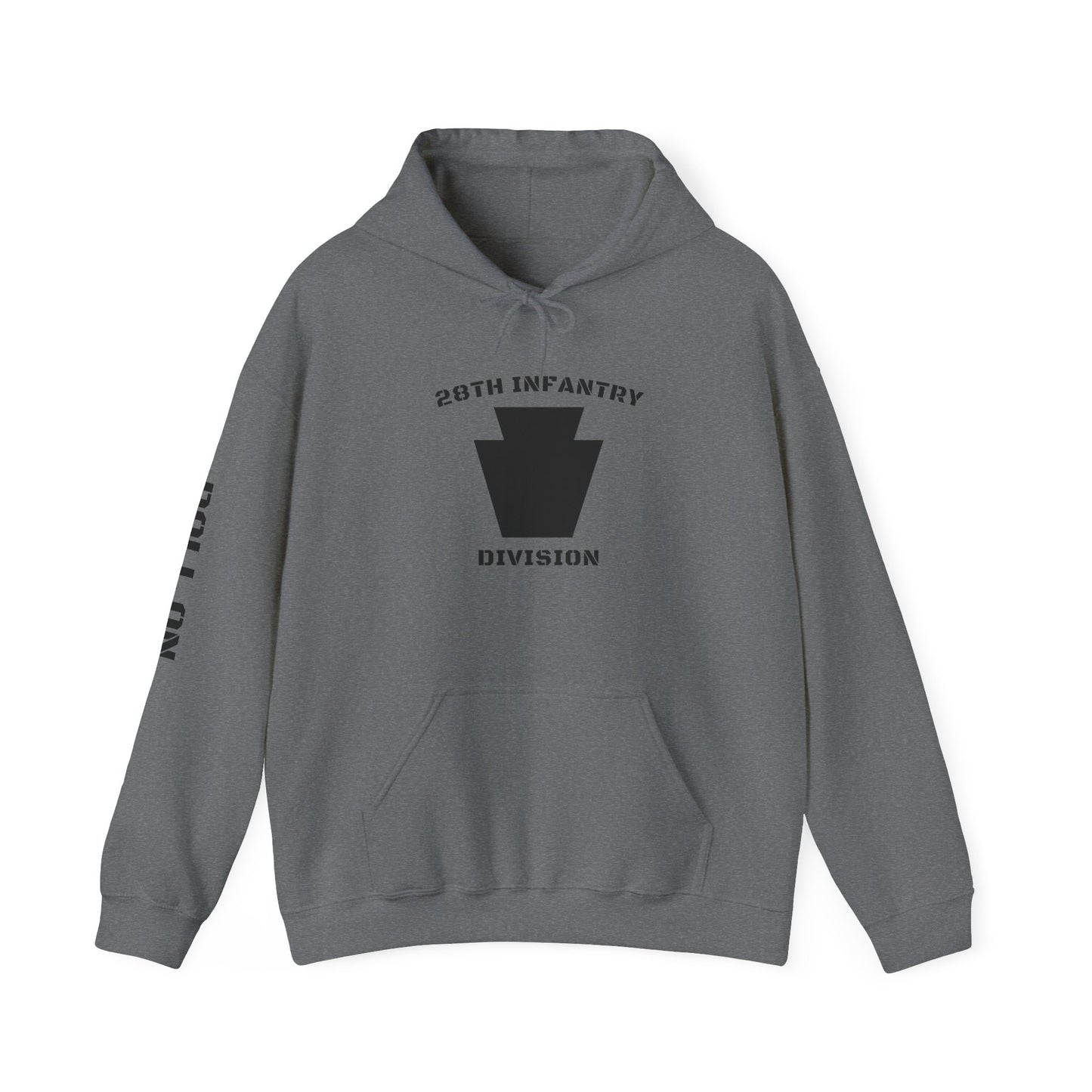 Black Keystone "Roll On" Heavy Blend™ Hooded Sweatshirt