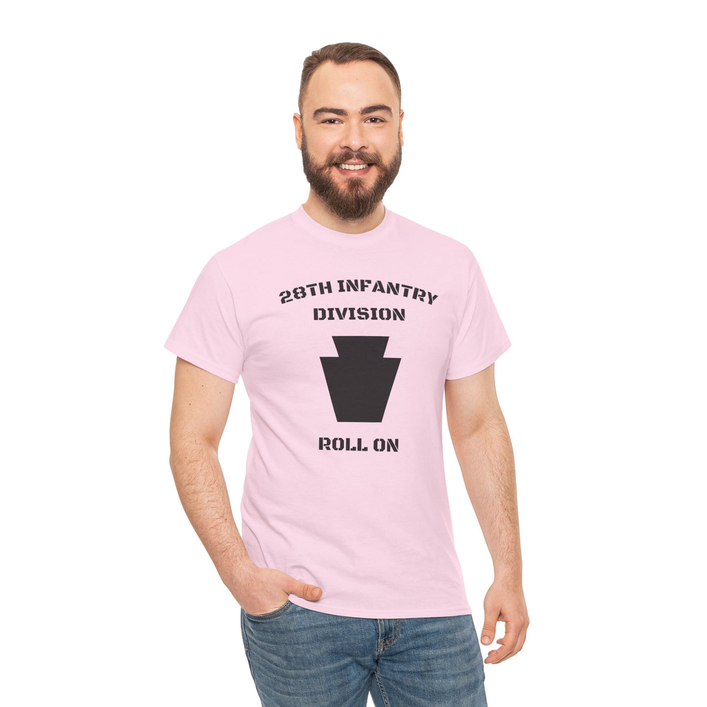 28th ID Keystone Roll On Unisex Cotton T-Shirt