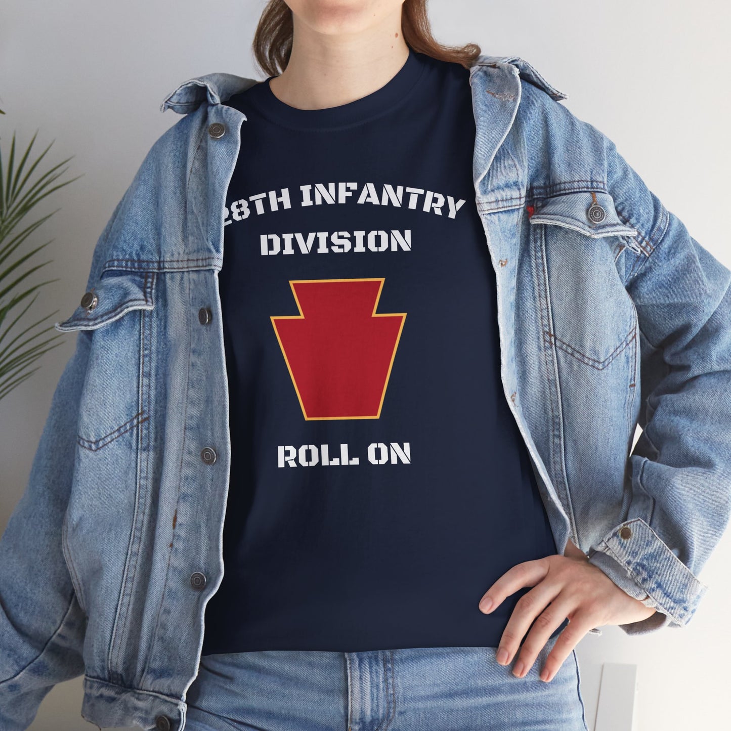 28th ID Keystone Roll On Unisex Cotton T-Shirt