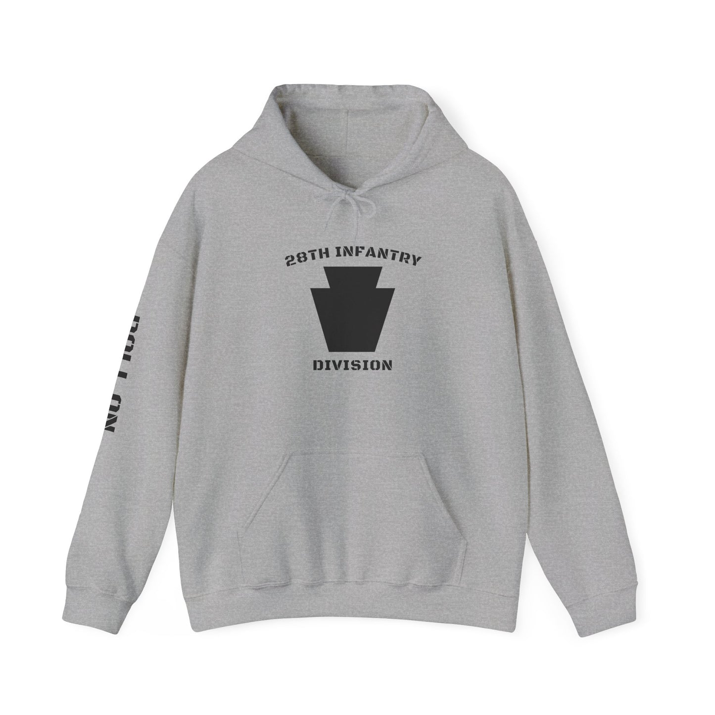 Black Keystone "Roll On" Heavy Blend™ Hooded Sweatshirt