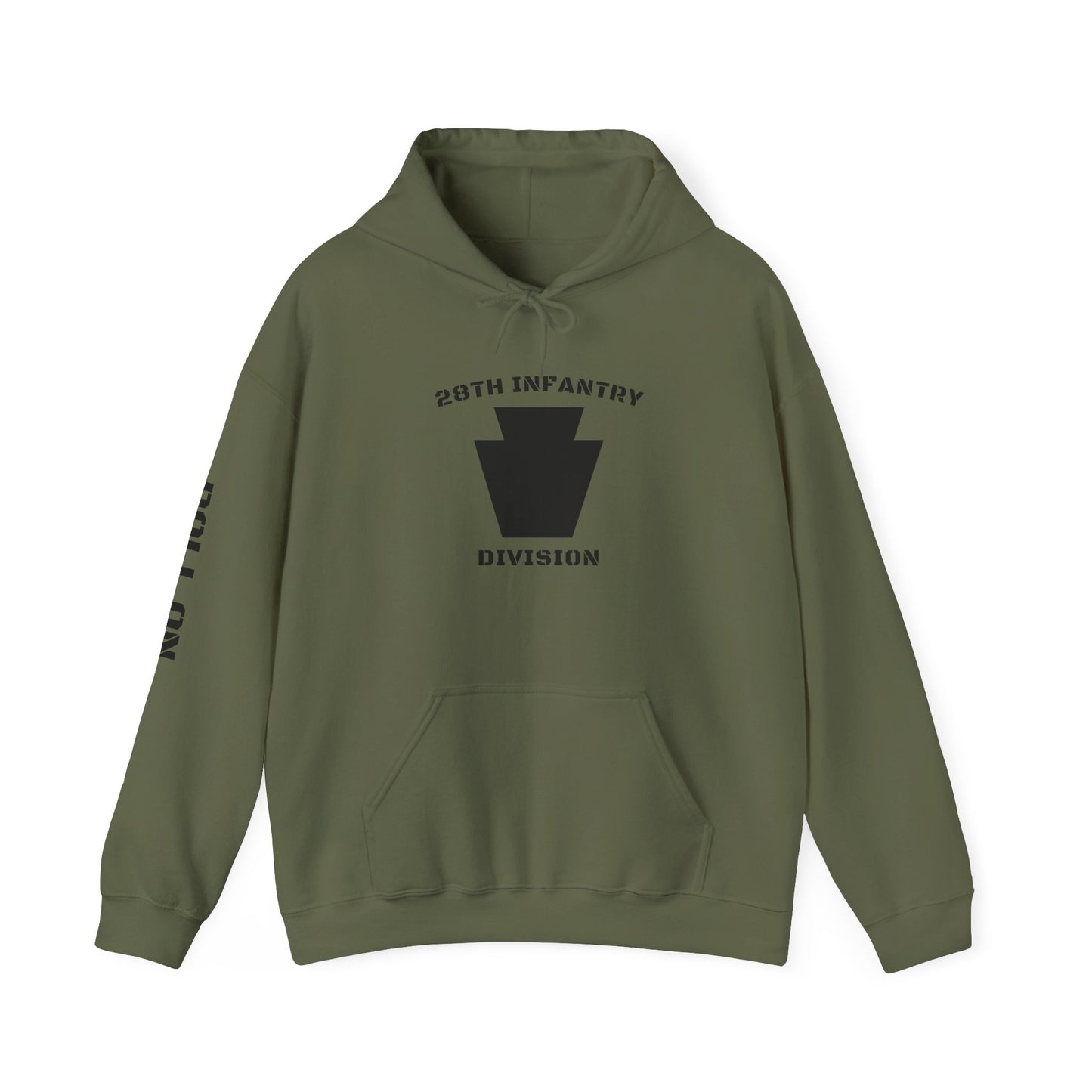 Black Keystone "Roll On" Heavy Blend™ Hooded Sweatshirt