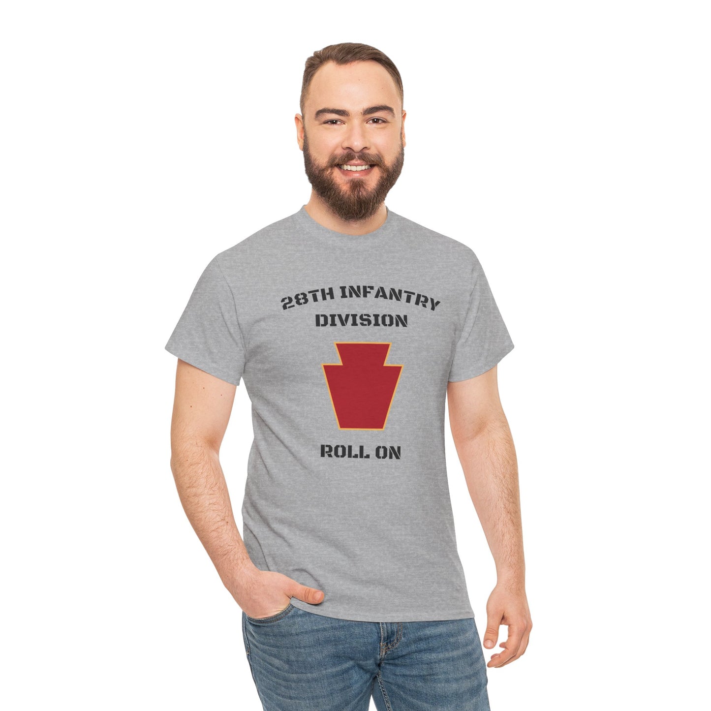 28th ID Keystone Roll On Unisex Cotton T-Shirt