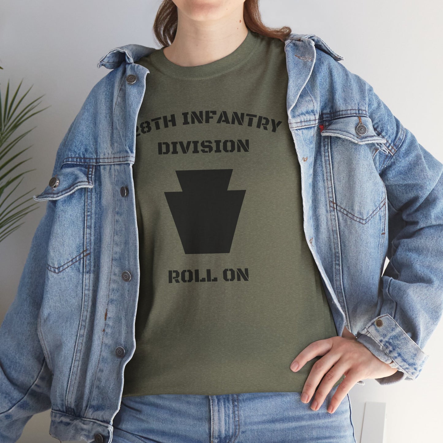 28th ID Keystone Roll On Unisex Cotton T-Shirt