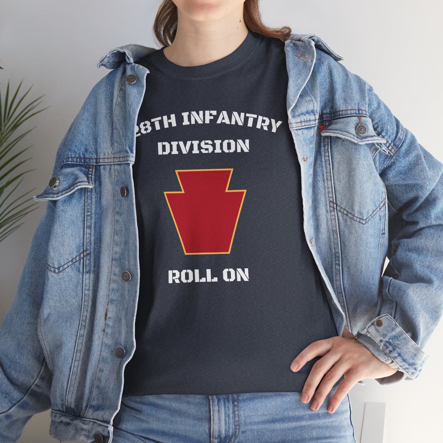 28th ID Keystone Roll On Unisex Cotton T-Shirt