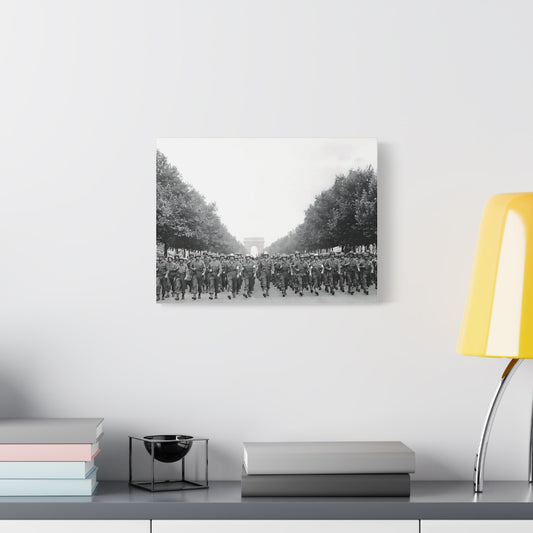 28th ID WWII Historical Military Canvas Wall Art