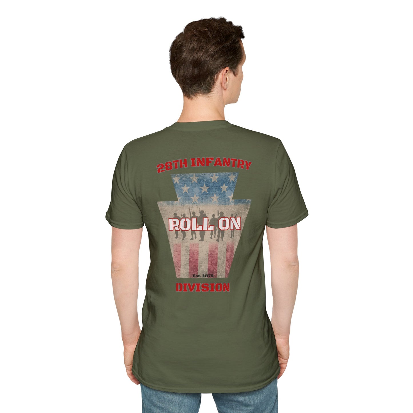 Flag & Keystone - "Roll On" T-Shirt
