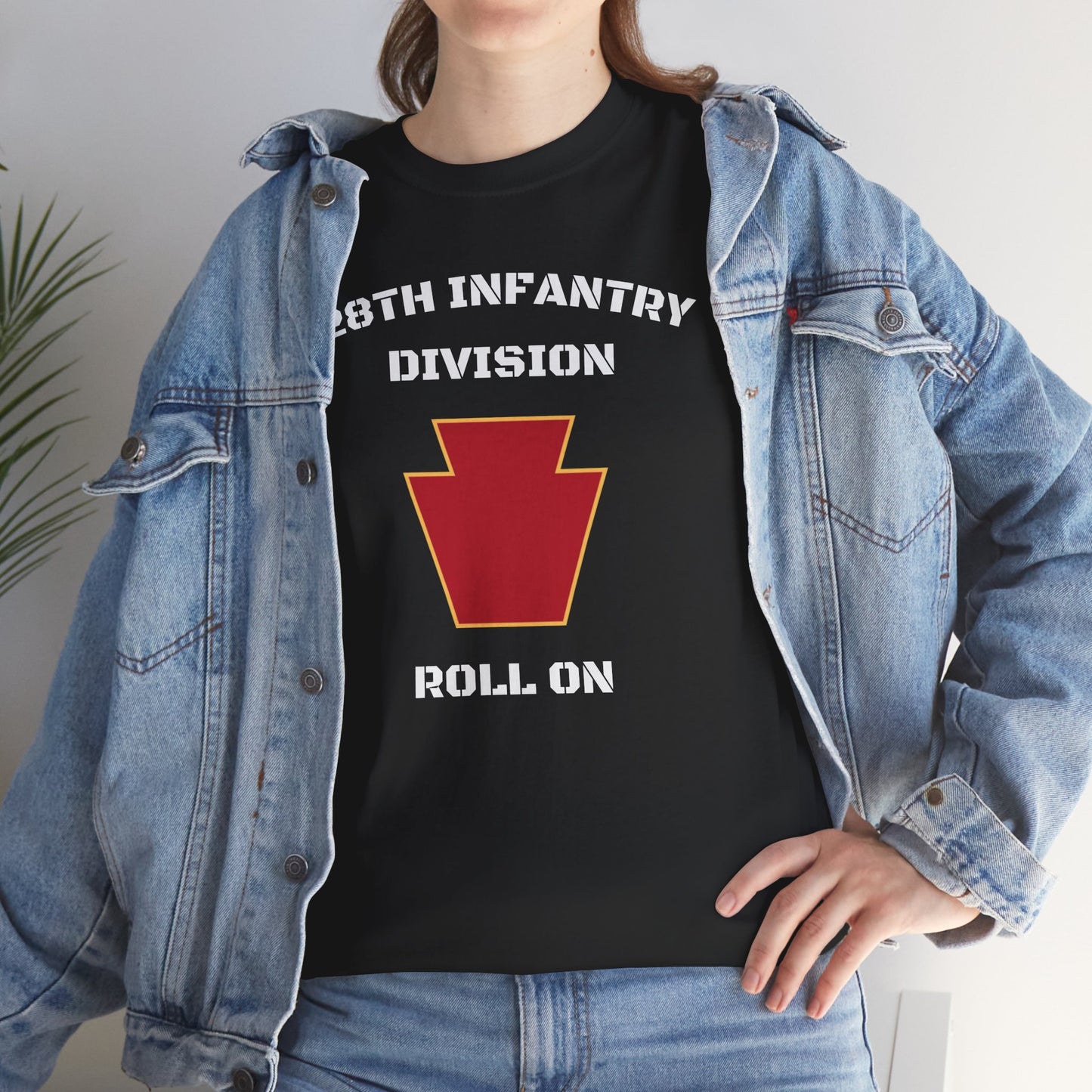 28th ID Keystone Roll On Unisex Cotton T-Shirt