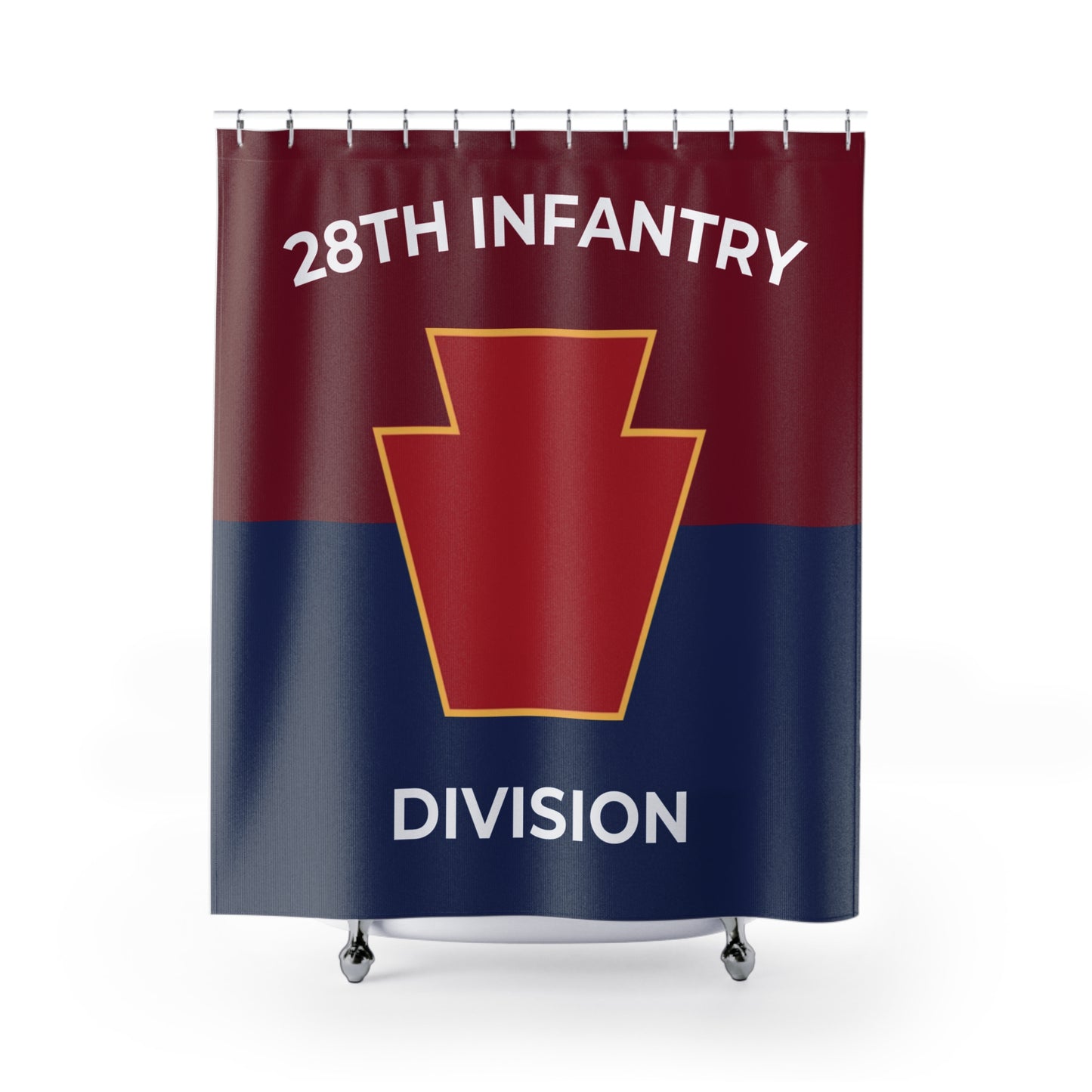 28th Infantry Division Shower Curtain