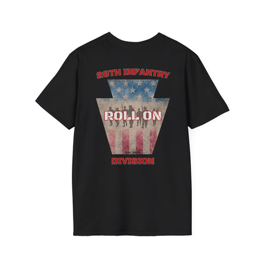 Flag & Keystone - "Roll On" T-Shirt
