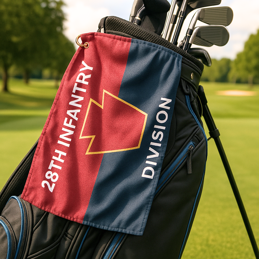 28th Infantry Division Golf Towel