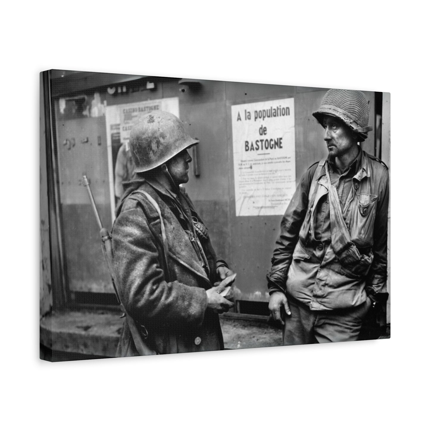 28th ID - WWII - Matte Canvas Art