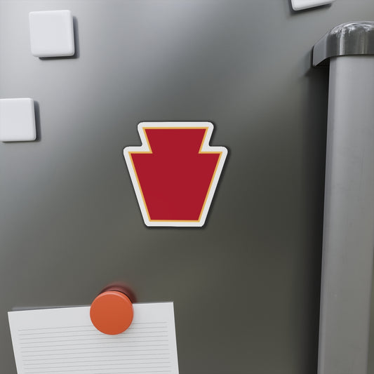 Red Keystone Die-Cut Magnets