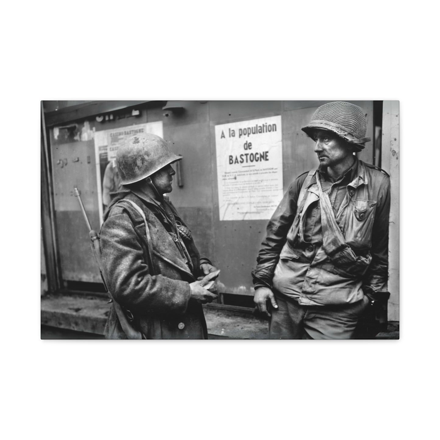 28th ID - WWII - Matte Canvas Art