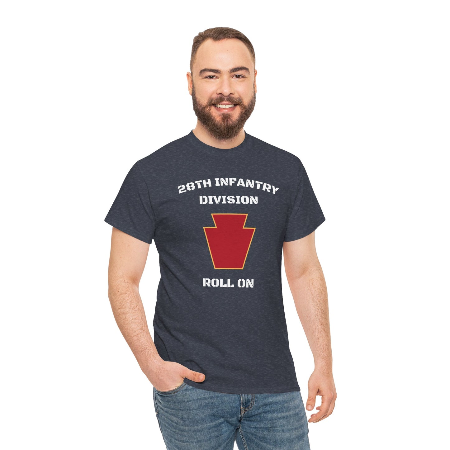 28th ID Keystone Roll On Unisex Cotton T-Shirt
