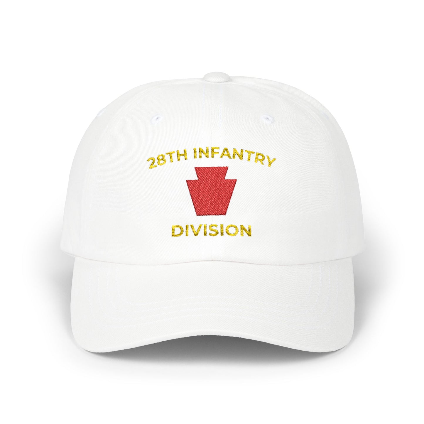 Red Keystone Embroidered Adjustable Hat