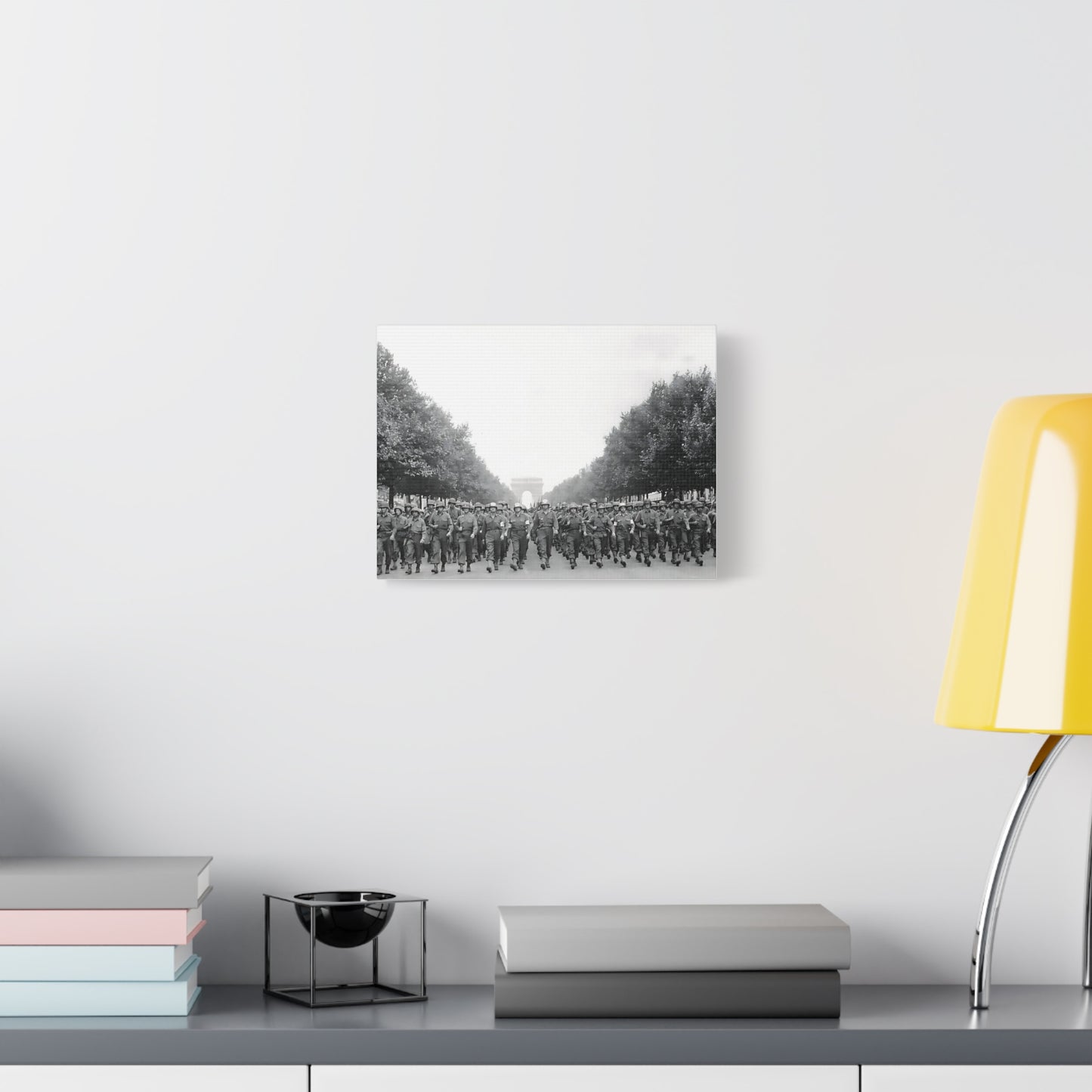 28th ID WWII Historical Military Canvas Wall Art