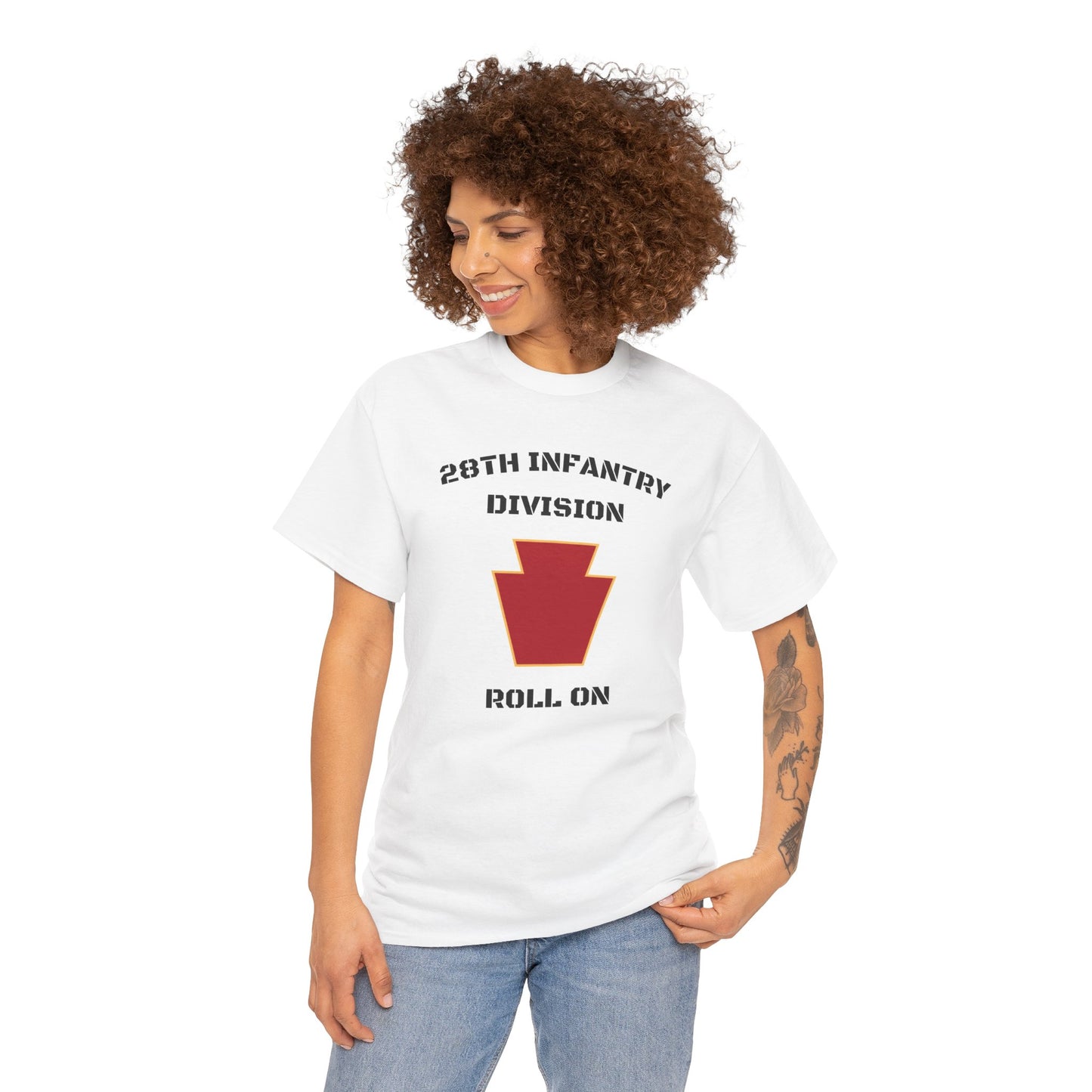 28th ID Keystone Roll On Unisex Cotton T-Shirt