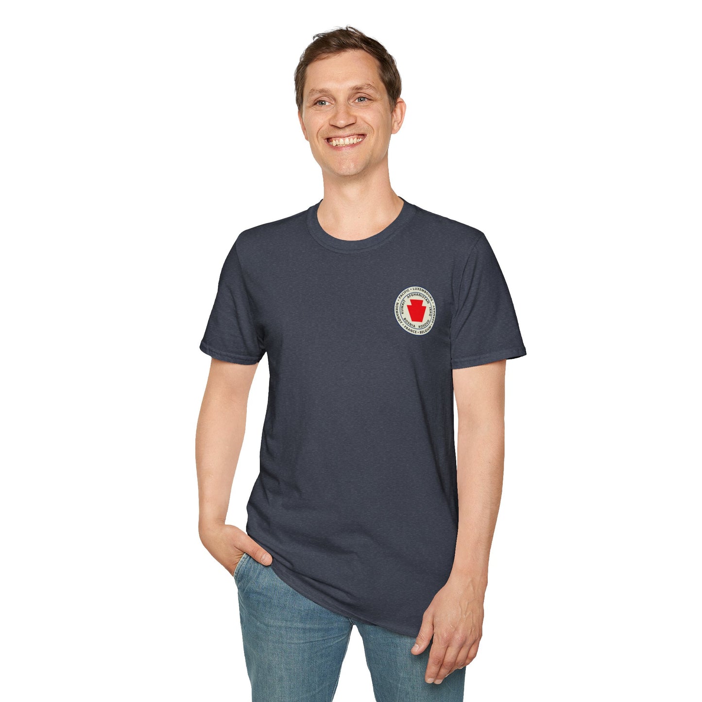 Flag & Keystone - "Roll On" T-Shirt
