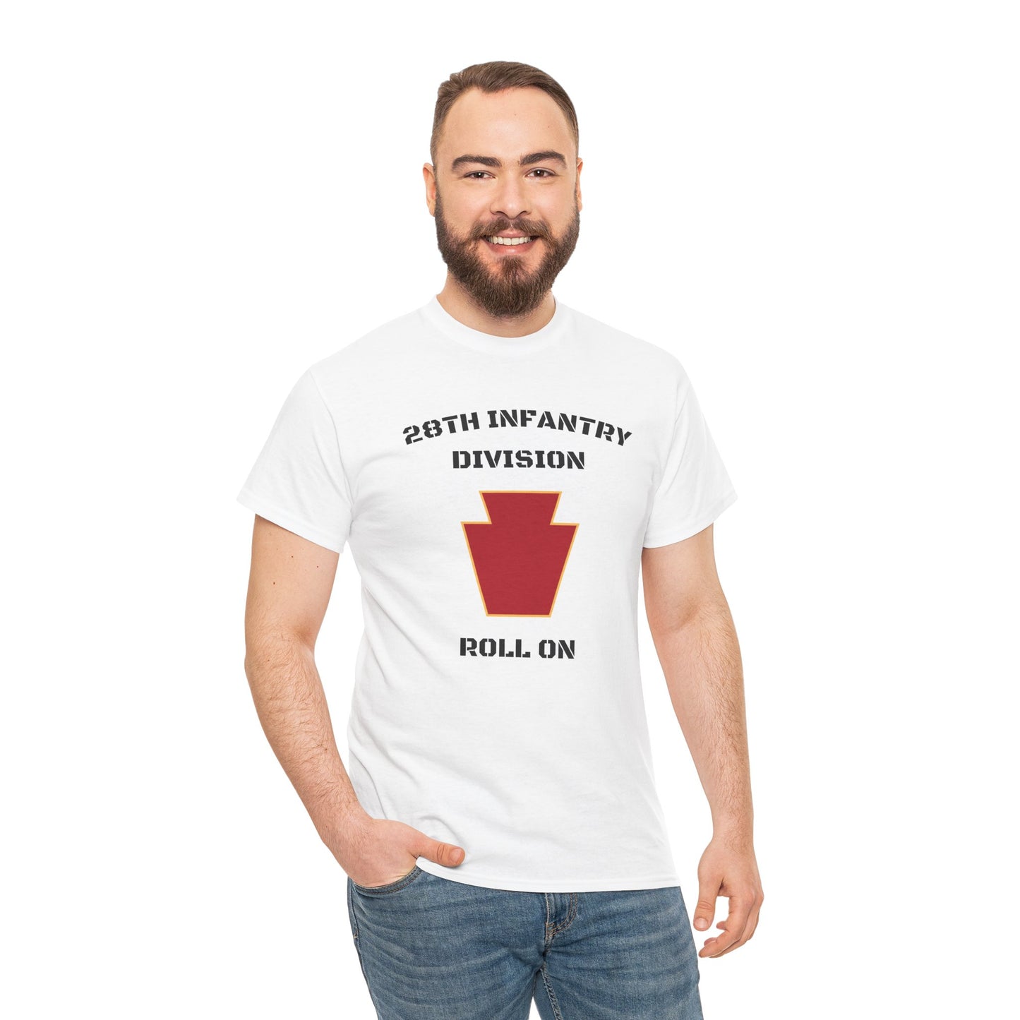 28th ID Keystone Roll On Unisex Cotton T-Shirt