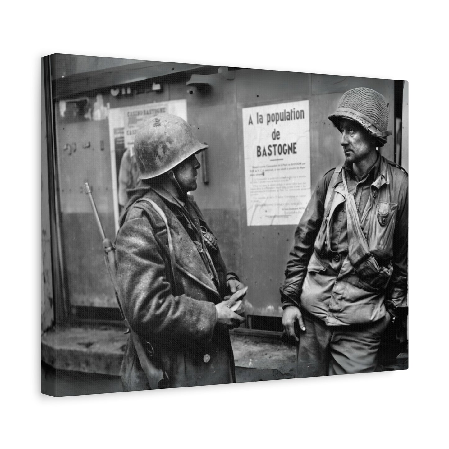 28th ID - WWII - Matte Canvas Art