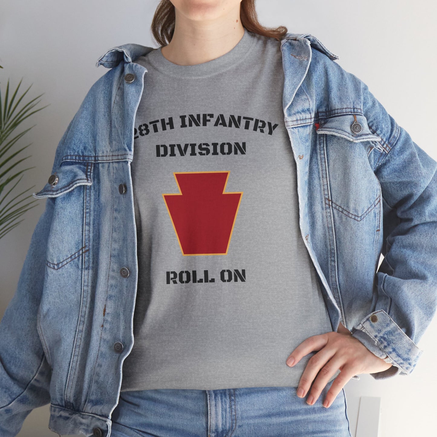 28th ID Keystone Roll On Unisex Cotton T-Shirt