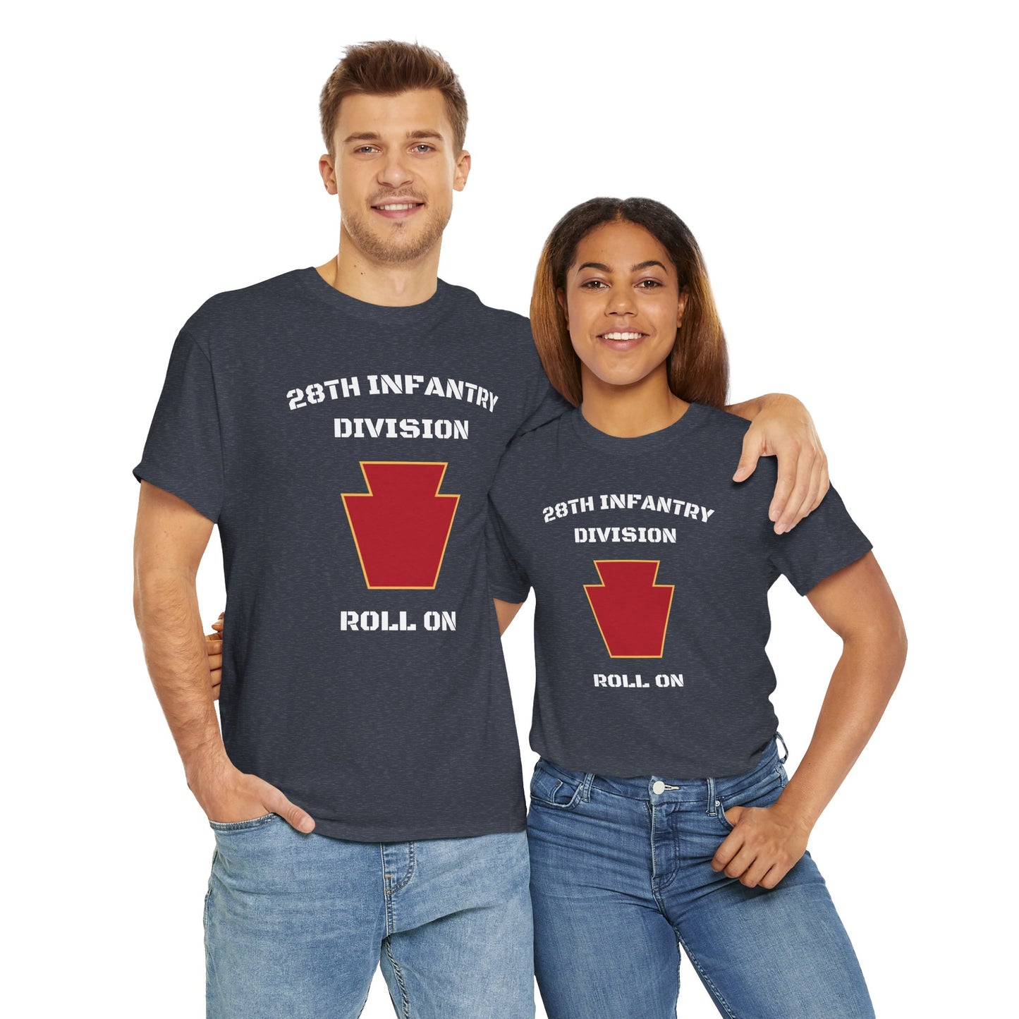 28th ID Keystone Roll On Unisex Cotton T-Shirt