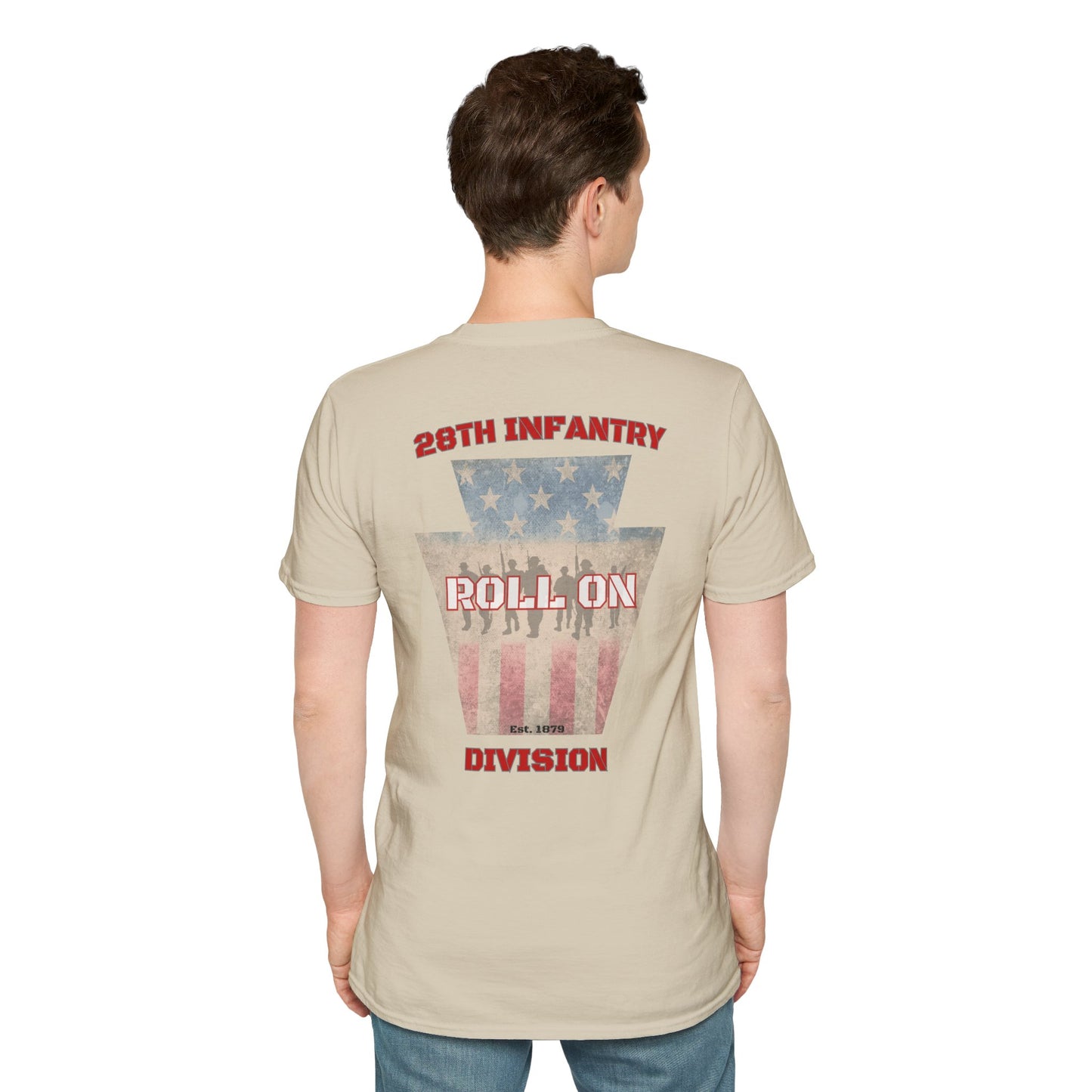 Flag & Keystone - "Roll On" T-Shirt