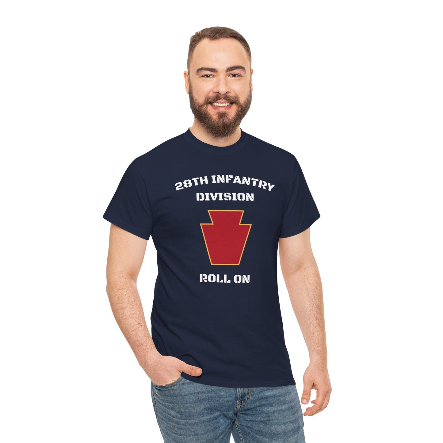 28th ID Keystone Roll On Unisex Cotton T-Shirt