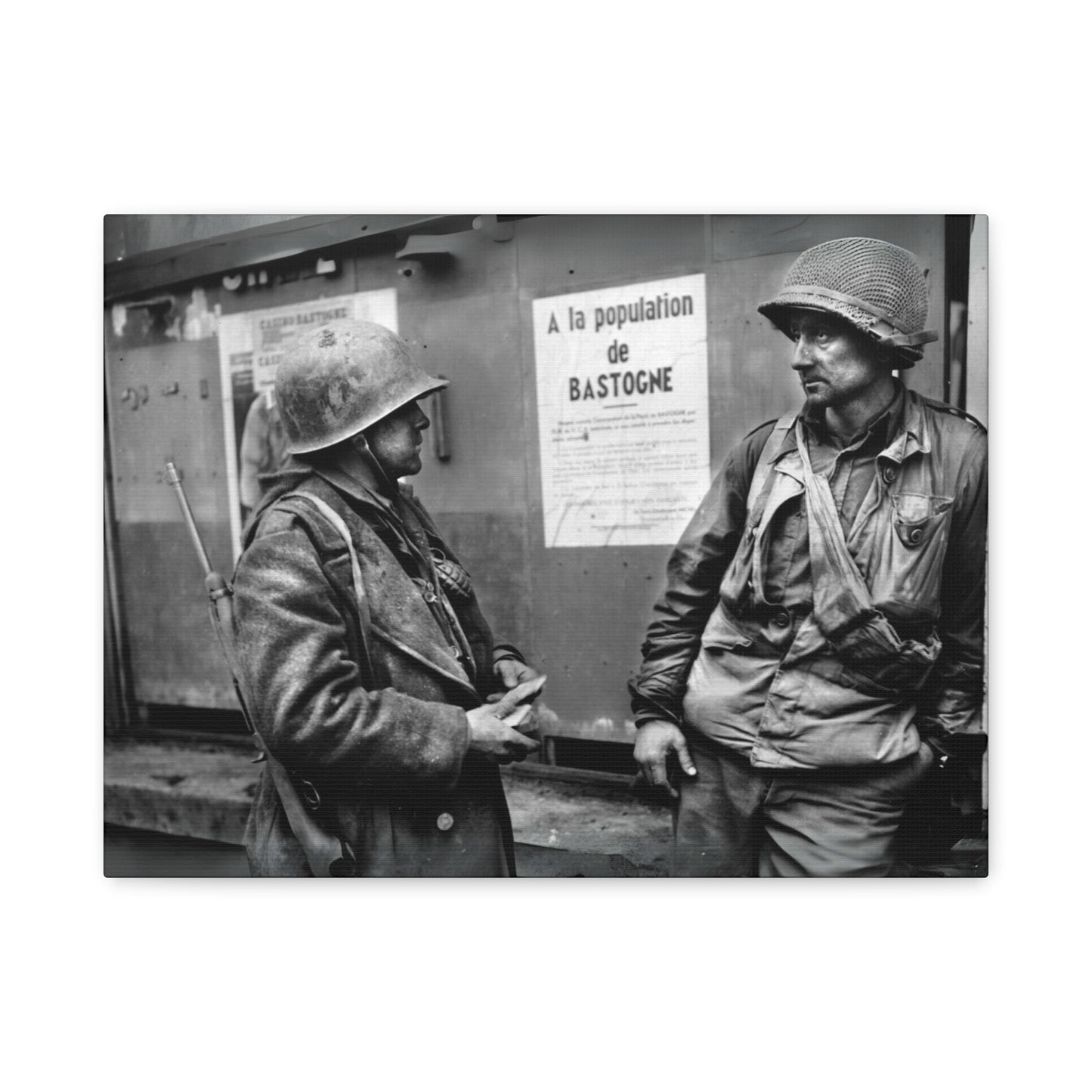 28th ID - WWII - Matte Canvas Art