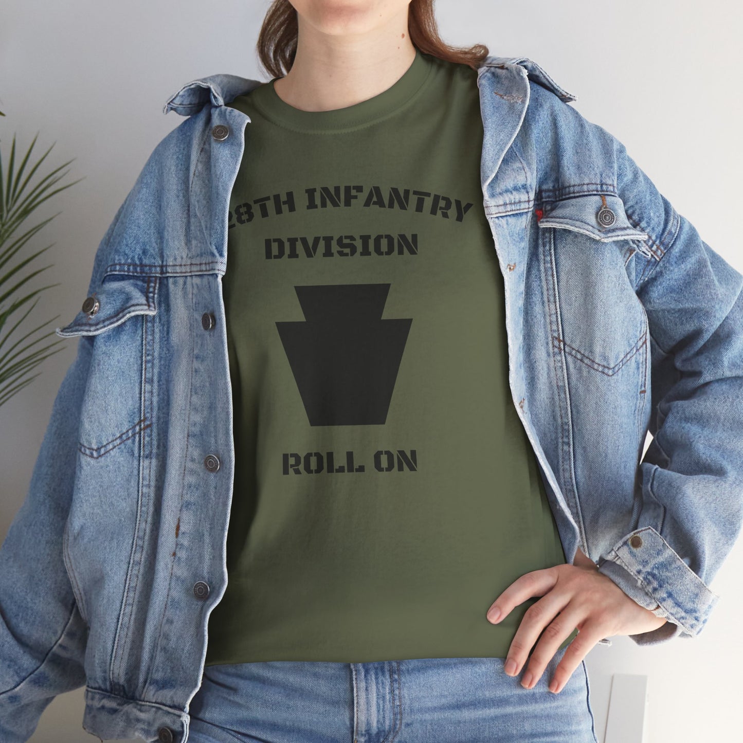 28th ID Keystone Roll On Unisex Cotton T-Shirt