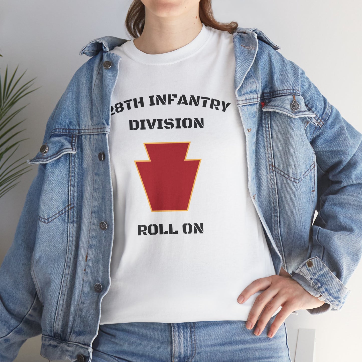 28th ID Keystone Roll On Unisex Cotton T-Shirt