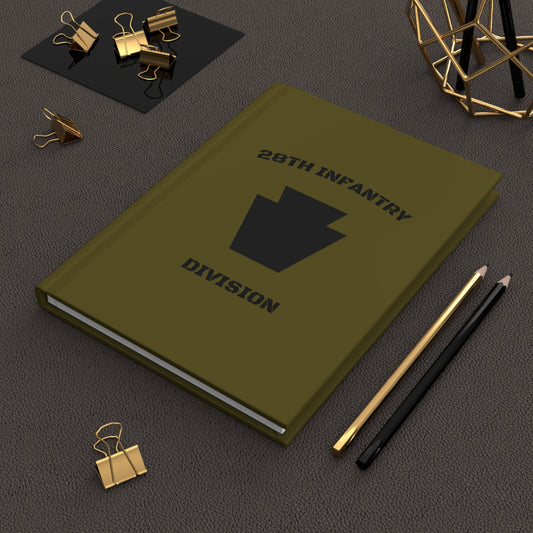 Black Keystone Hardcover Journal Matte