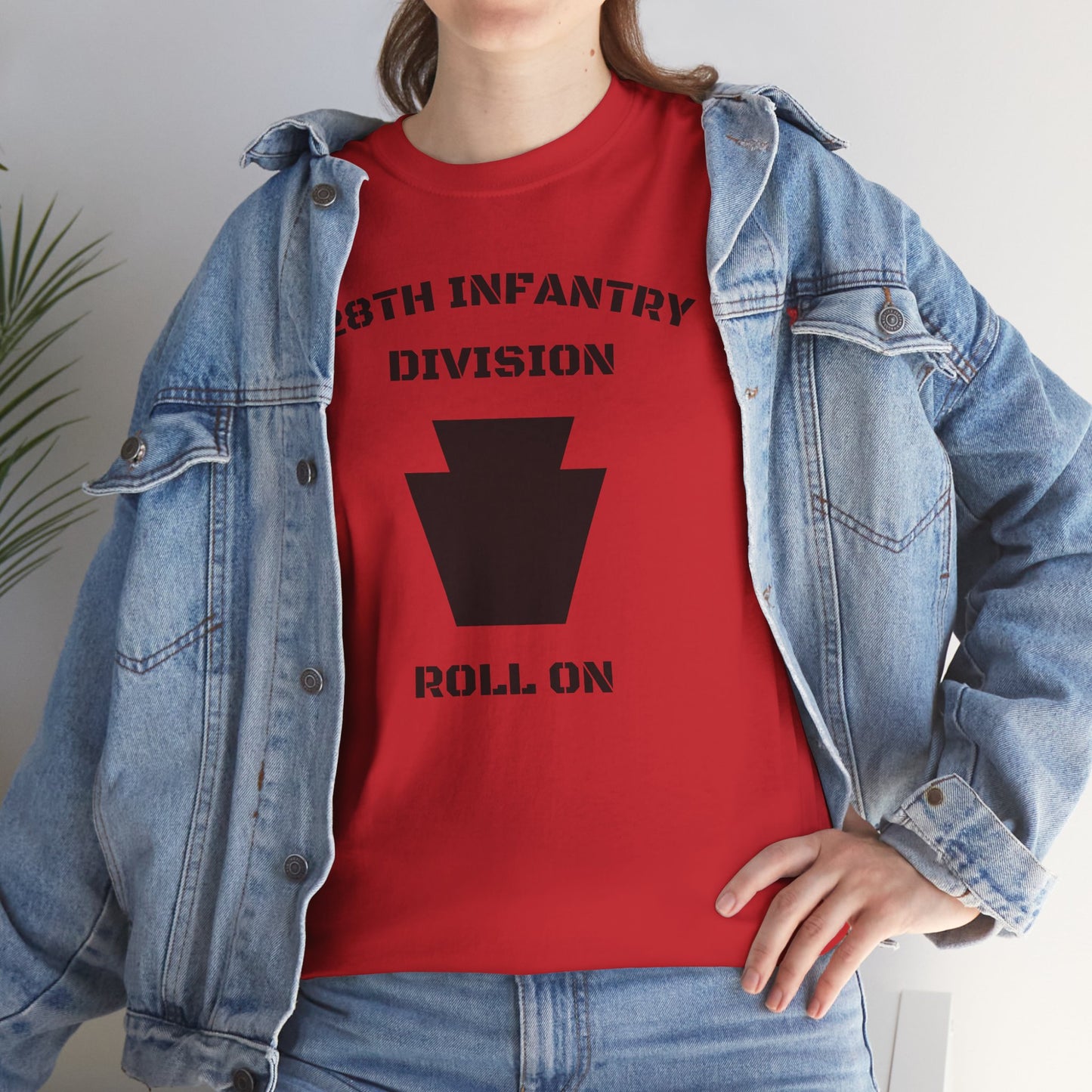 28th ID Keystone Roll On Unisex Cotton T-Shirt