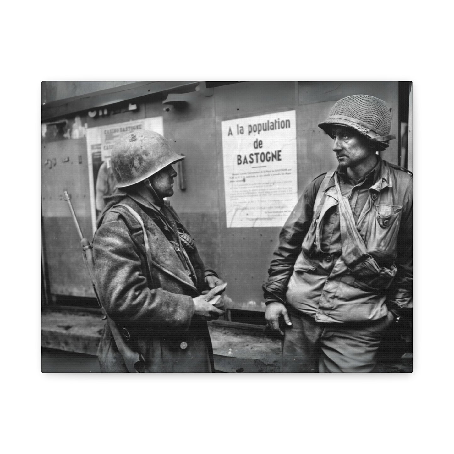 28th ID - WWII - Matte Canvas Art